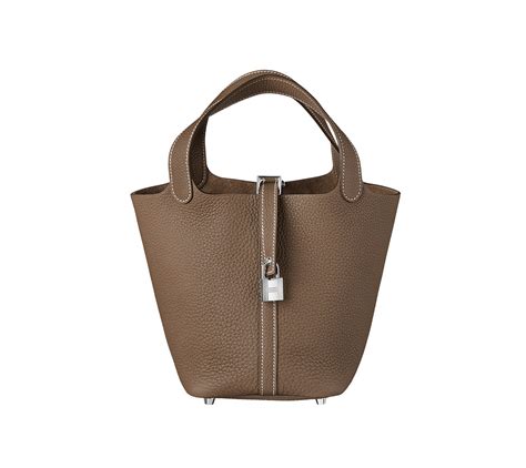 hermes picotin 18 brown|Hermes picotin lock 18cm.